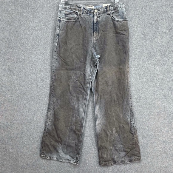 Free People We The Free Tinsley Baggy High-Rise Straight Leg Jeans 31S NWT - Picture 2 of 12